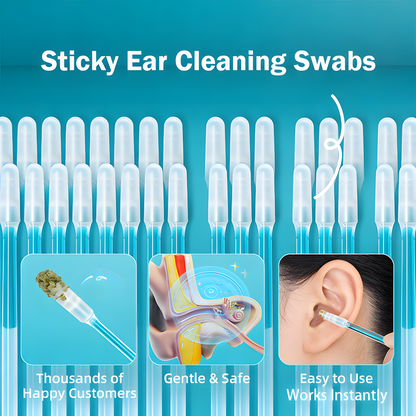 🔥Last Day 70% OFF 💦Pryxo™ Sticky Ear Cleaning Sticks – Gentle, Visible Ear Care