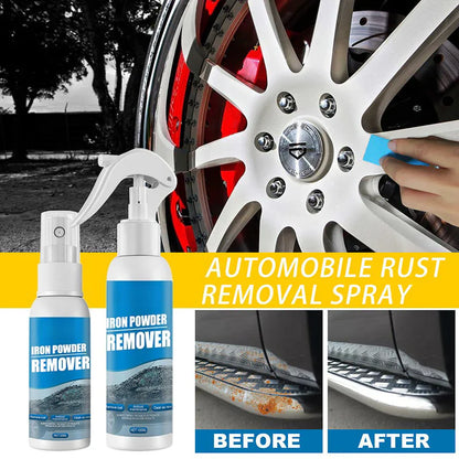 Rust Doesn’t Stand a Chance. Just spray and wipe — watch years of rust disappear in seconds.