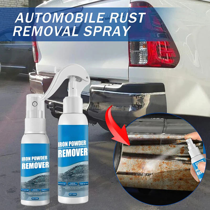 Rust Doesn’t Stand a Chance. Just spray and wipe — watch years of rust disappear in seconds.