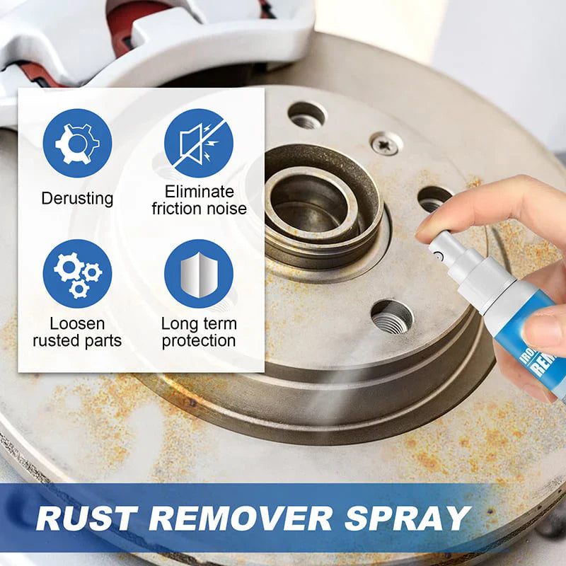 Rust Doesn’t Stand a Chance. Just spray and wipe — watch years of rust disappear in seconds.