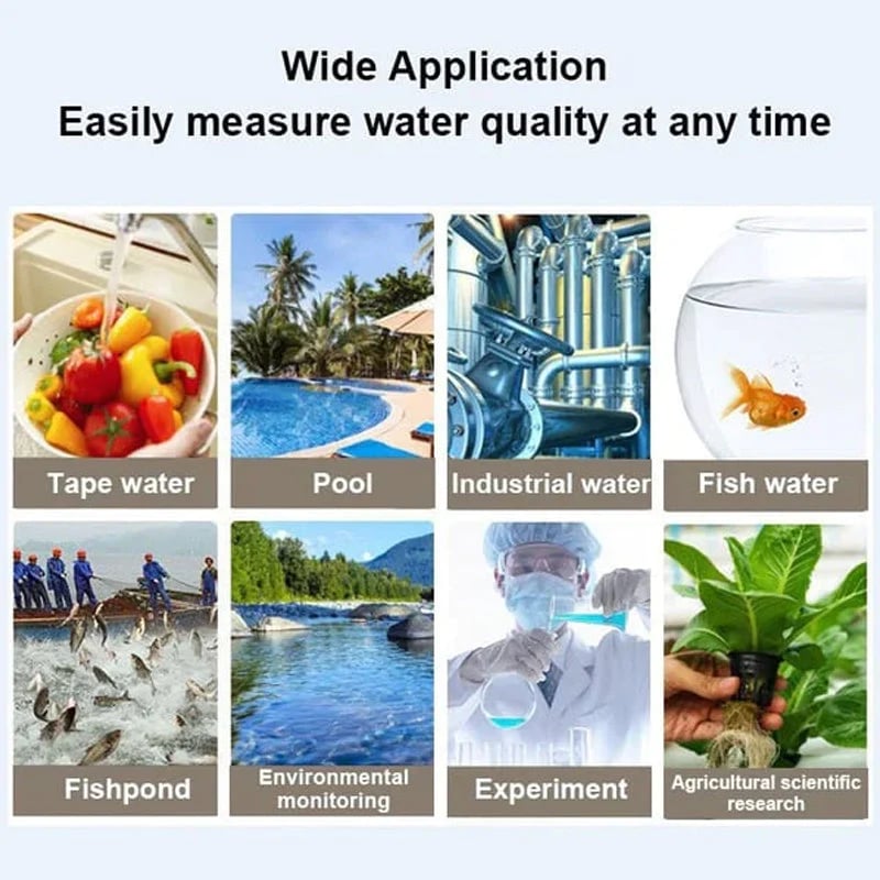 Digital Water Quality Tester - Test water quality and purify water sources