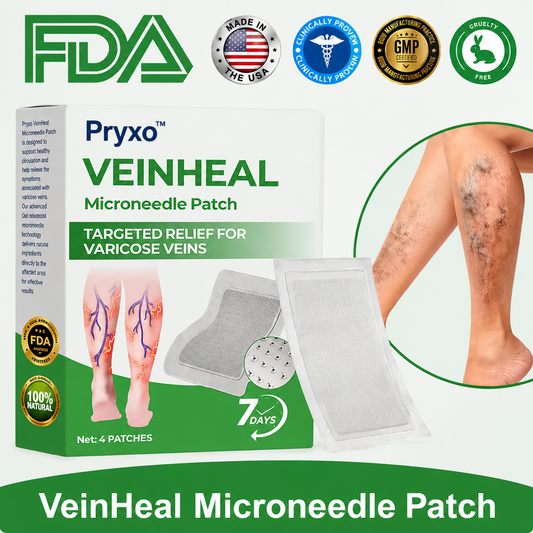 Pryxo® VeinHeal Microneedle Patch