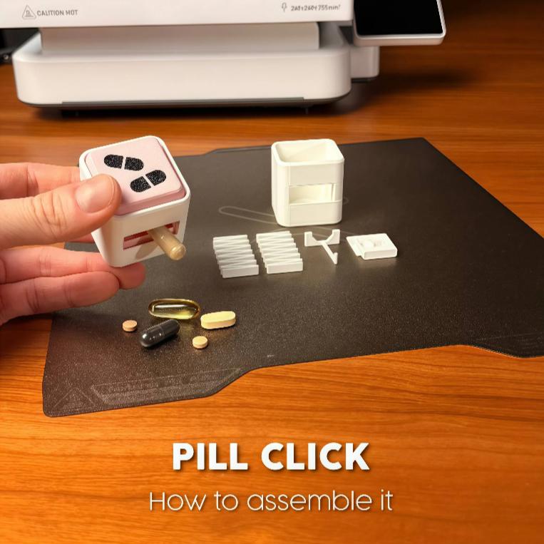 🎉💕Magnetic Weekly Pill Organizer
