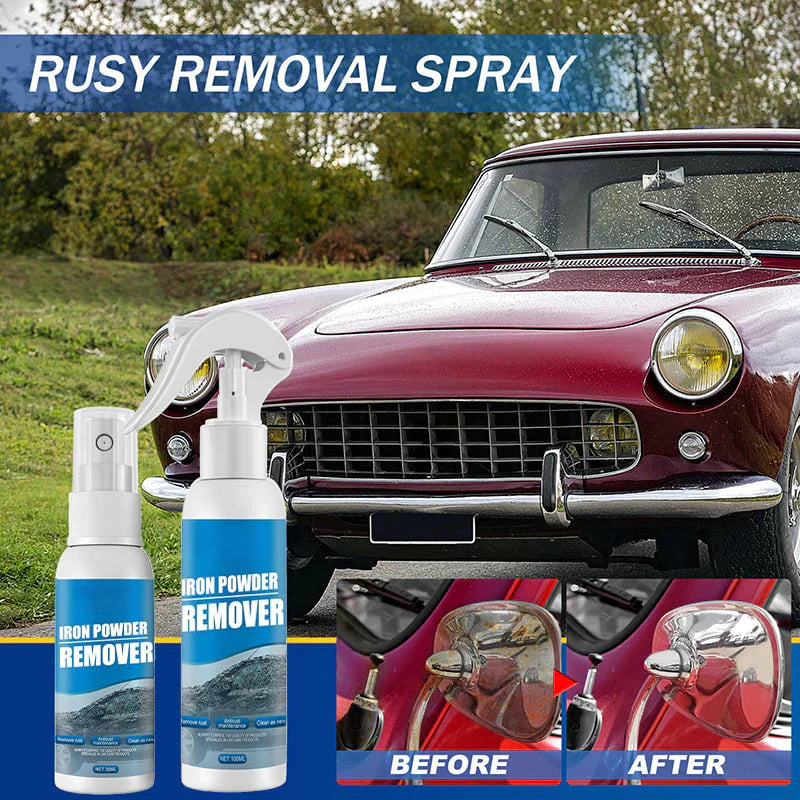 Rust Doesn’t Stand a Chance. Just spray and wipe — watch years of rust disappear in seconds.