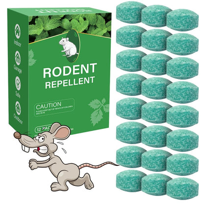 🔥Peppermint Cinnamon Oil Mice Repellent for Squirrel Rats Spider Pests, Mice Repellent for Indoor/Outdoor Use