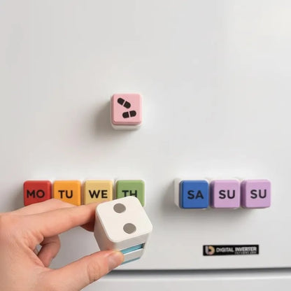 🎉💕Magnetic Weekly Pill Organizer